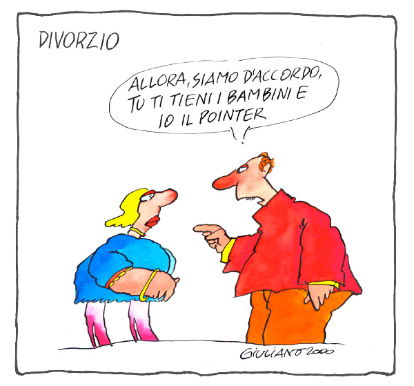 Giuliano Rossetti: Divorzio